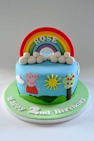 کیک تولد پپا پیگ