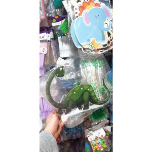 استند دایناسور سبز چوبی