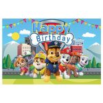 بنر پاوپاترول happy birthday