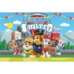 بنر پاوپاترول happy birthday