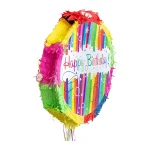 پیناتا گرد رنگی happy